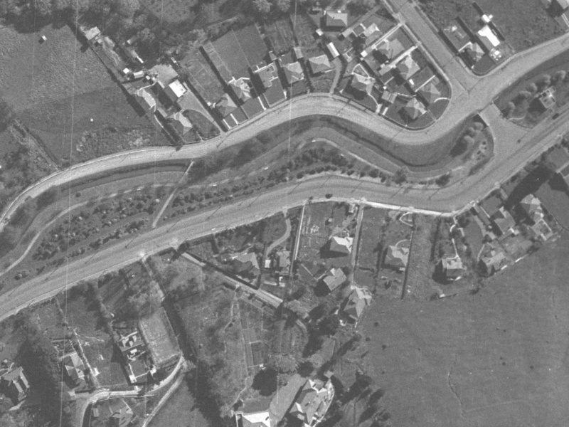 57B Cashmere Road from the air, 1940-1944