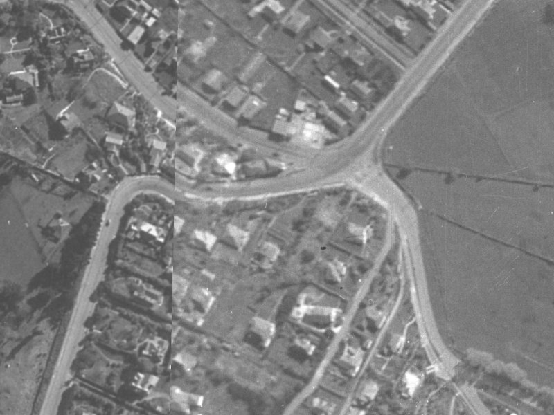2 Dyers Pass Road from the air, 1940-1944
