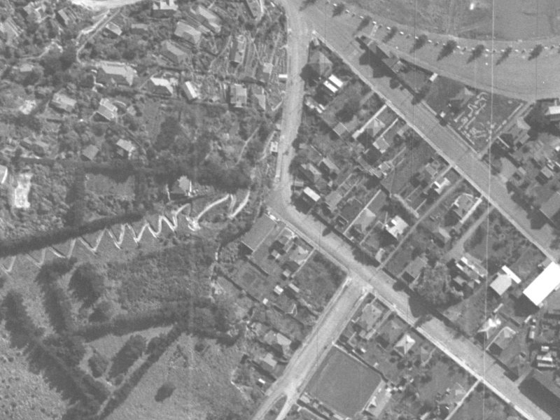 2B Nayland Street from the air, 1940-1944