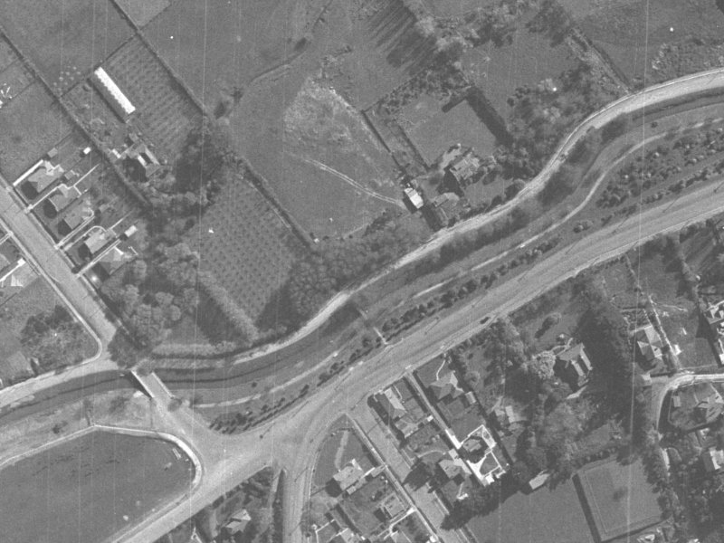 141 Ashgrove Terrace from the air, 1940-1944
