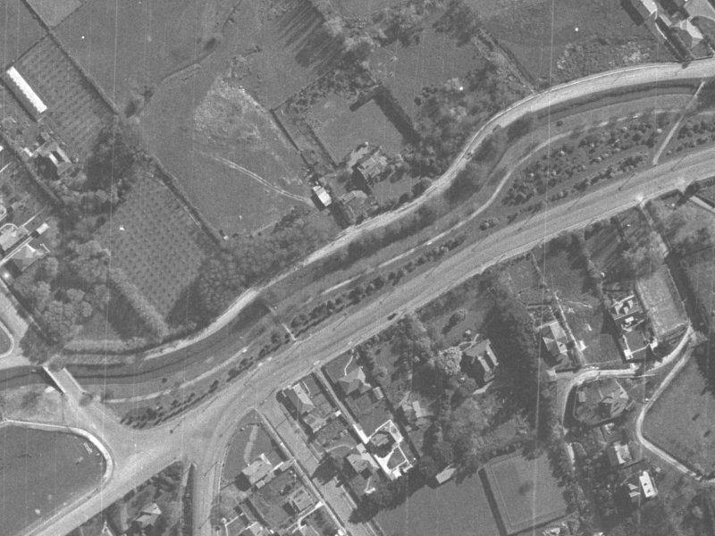 147 Ashgrove Terrace from the air, 1940-1944