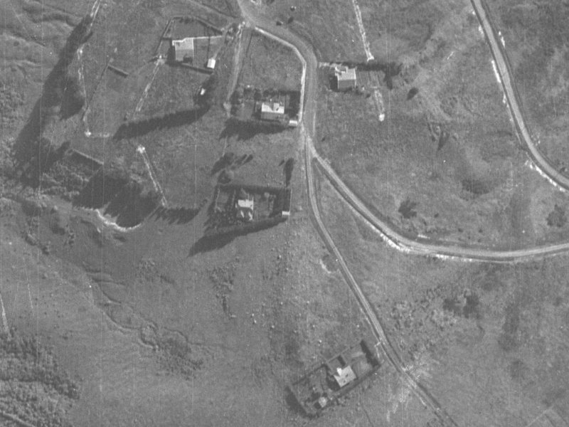 54 Huntsbury Avenue from the air, 1940-1944