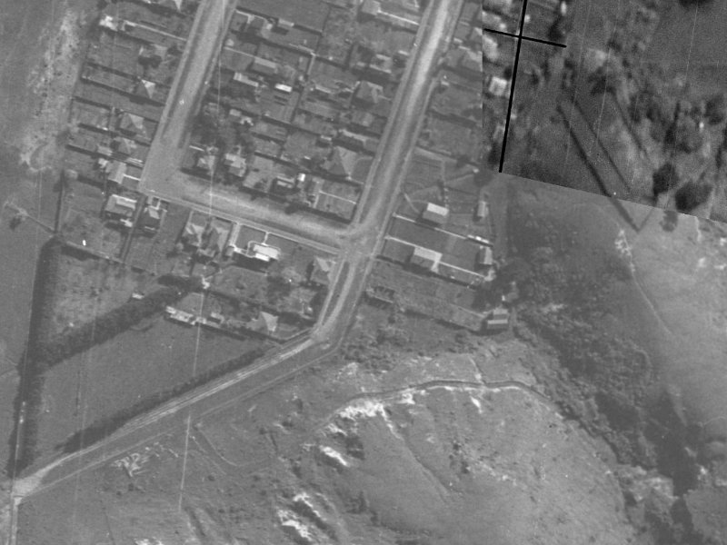 69 Bay View Road from the air, 1940-1944