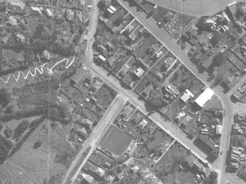 21 Nayland Street from the air, 1940-1944