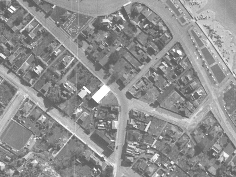 23 Marriner Street from the air, 1940-1944
