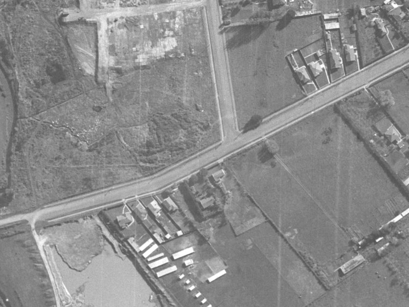 44 Rose Street from the air, 1940-1944