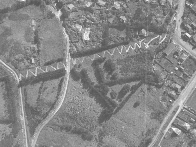 Spinnaker Lane from the air, 1940-1944