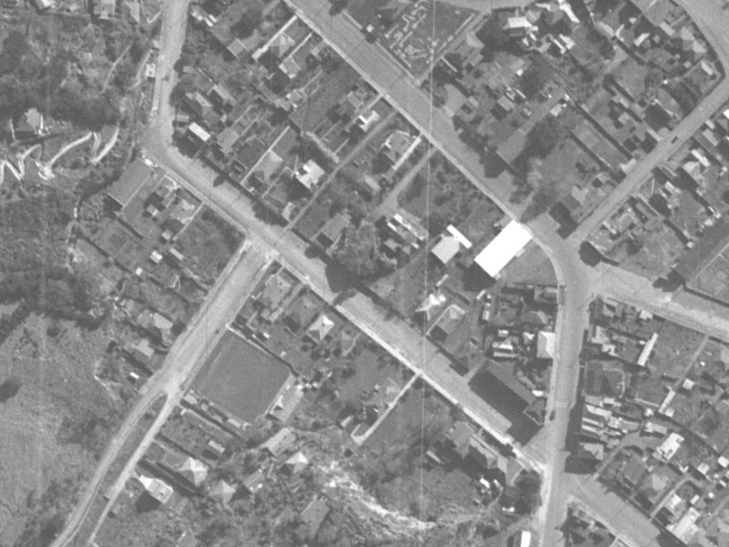 27 Nayland Street from the air, 1940-1944