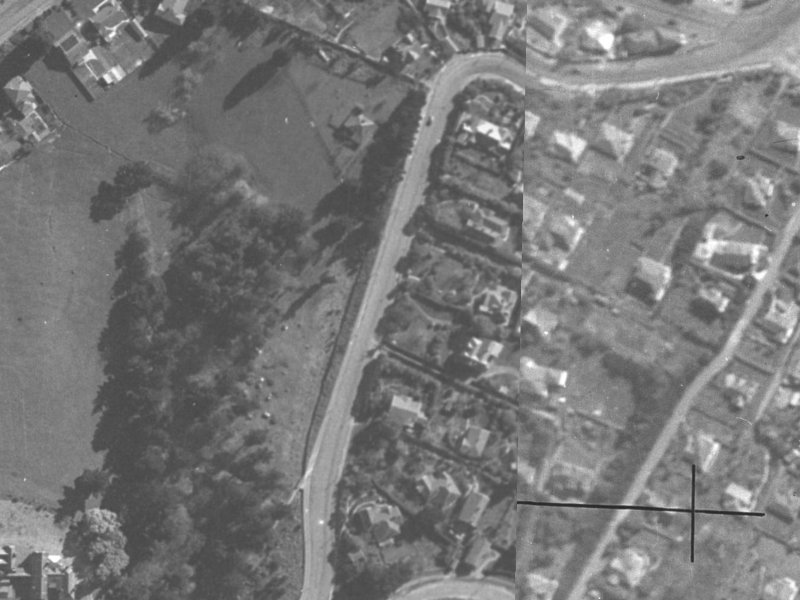 21 Dyers Pass Road from the air, 1940-1944
