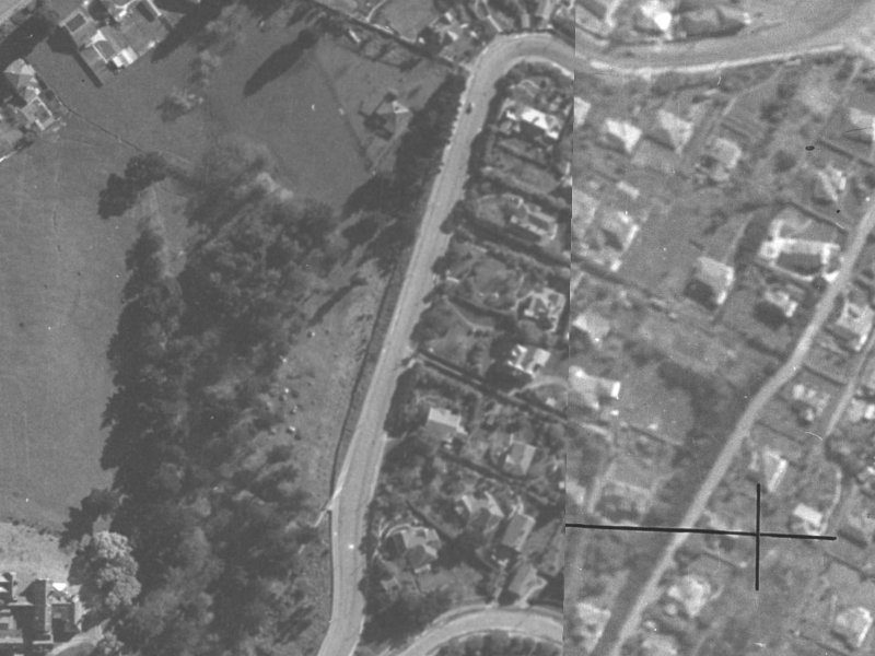 21A Dyers Pass Road from the air, 1940-1944