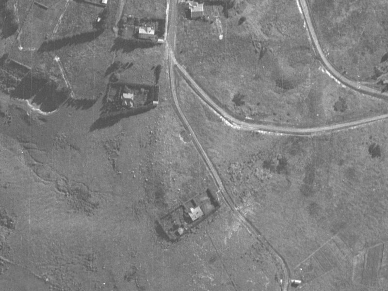 65 Huntsbury Avenue from the air, 1940-1944