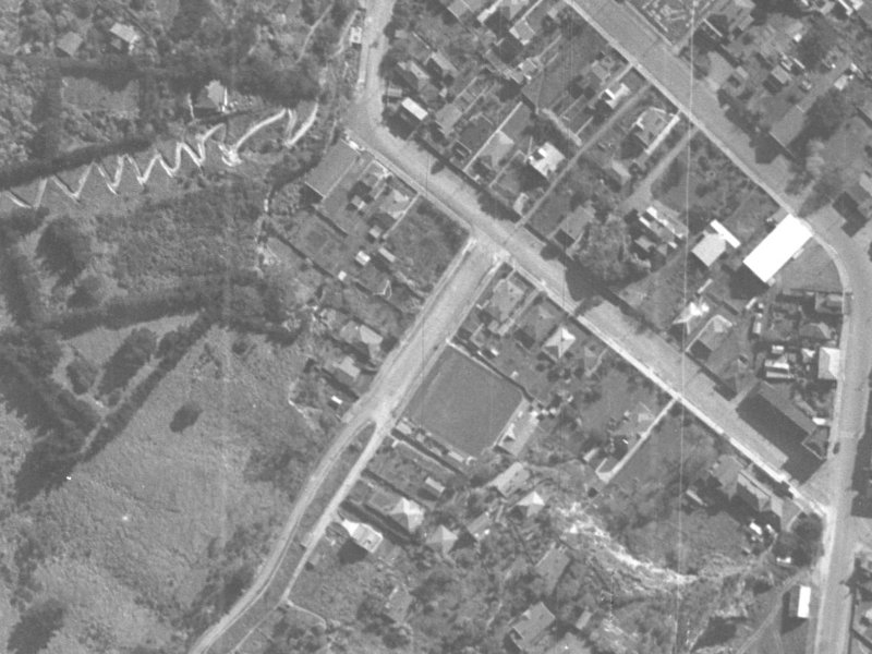 3B Richmond Hill Road from the air, 1940-1944