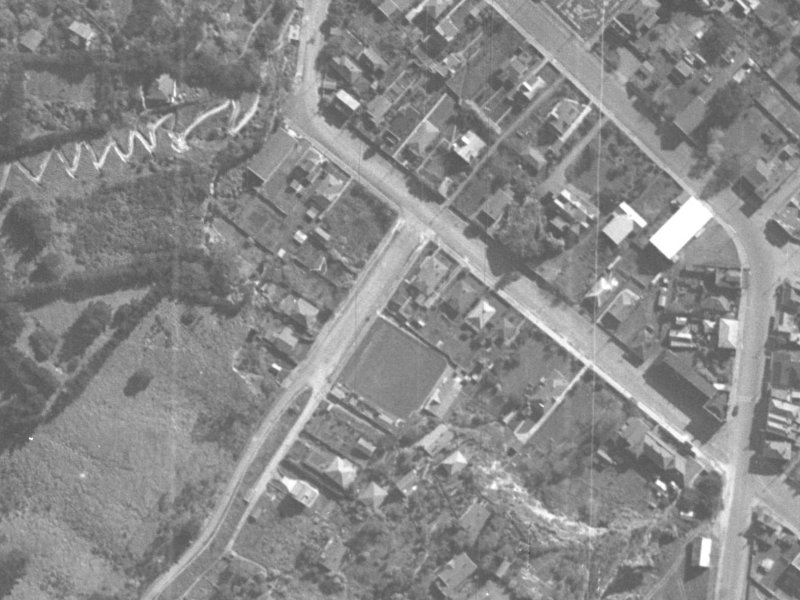 2 Richmond Hill Road from the air, 1940-1944