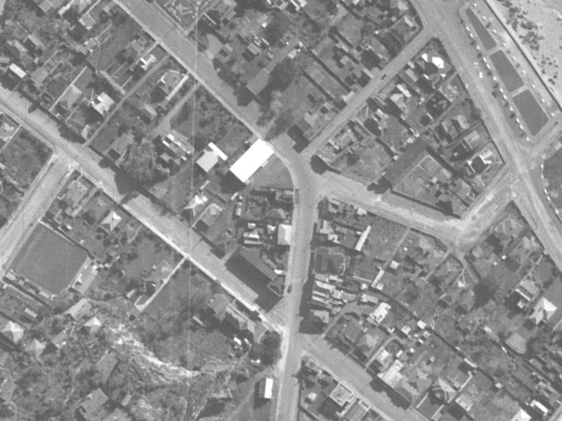 6A Wakefield Avenue from the air, 1940-1944