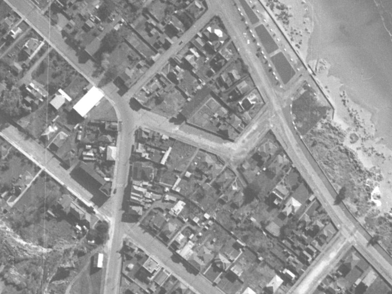 42 Marriner Street from the air, 1940-1944