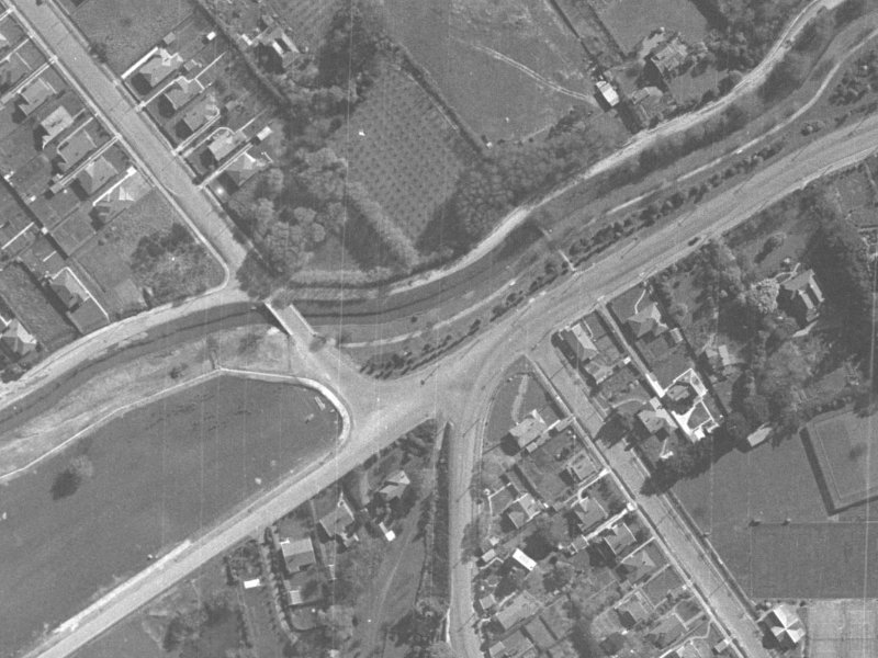 123 Ashgrove Terrace from the air, 1940-1944