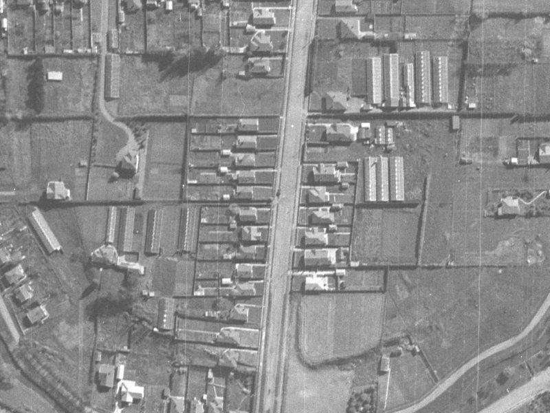 27 Birdwood Avenue from the air, 1940-1944
