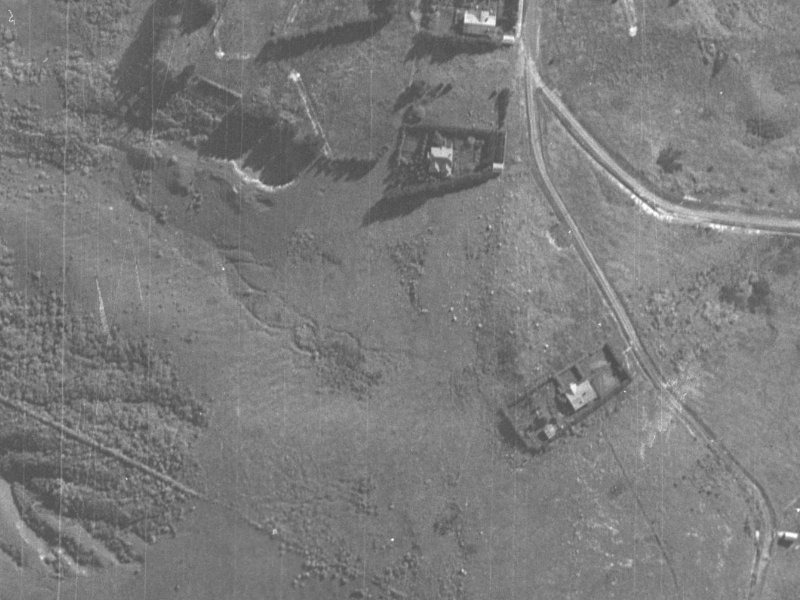 60 Huntsbury Avenue from the air, 1940-1944