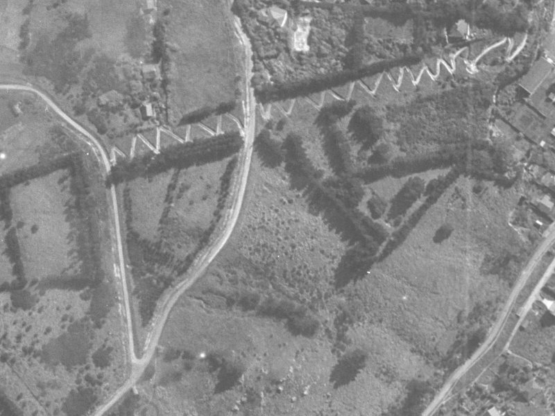97 Clifton Terrace from the air, 1940-1944