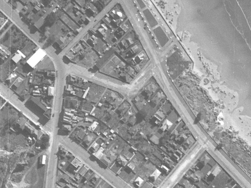 46A Marriner Street from the air, 1940-1944