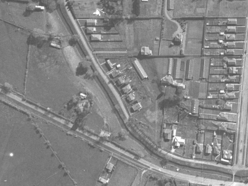 215 Waimea Terrace from the air, 1940-1944