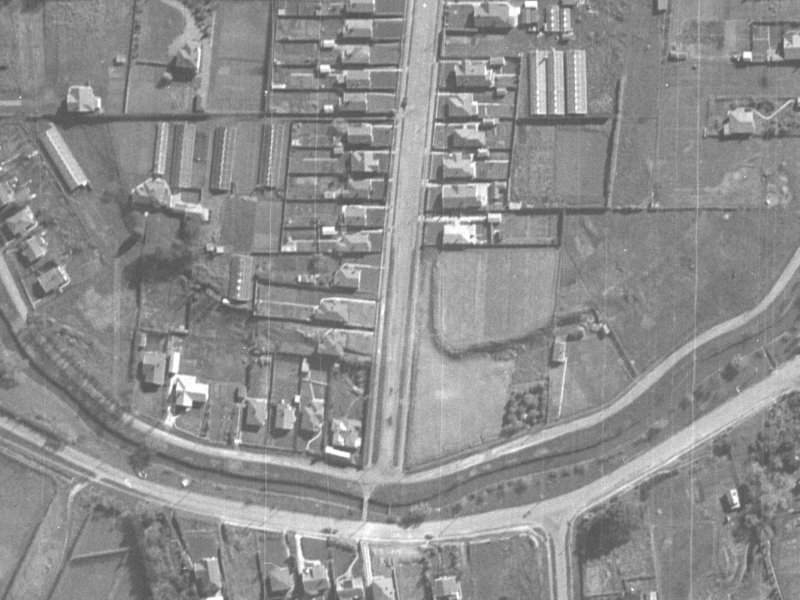 18 Birdwood Avenue from the air, 1940-1944