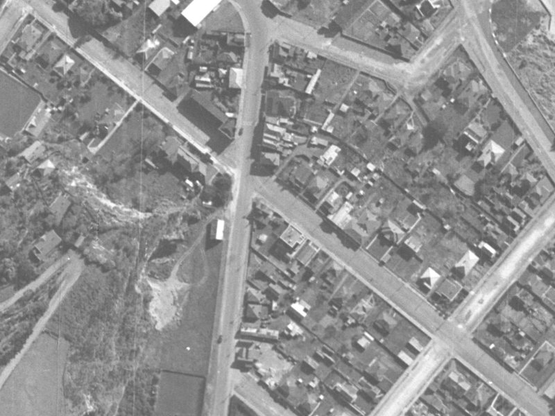 38 Nayland Street from the air, 1940-1944