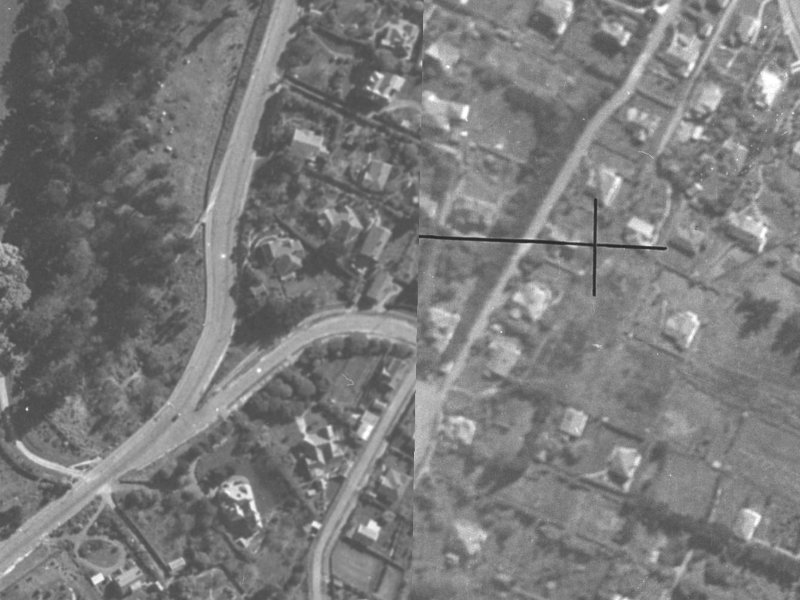 5 Cracroft Terrace from the air, 1940-1944