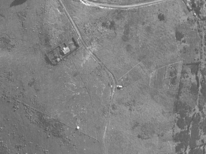 87 Huntsbury Avenue from the air, 1940-1944