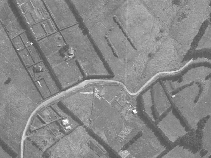 162 Glenstrae Road from the air, 1940-1944