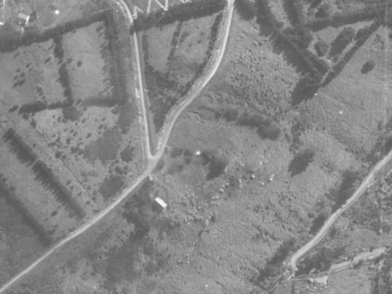 115-131 Clifton Terrace from the air, 1940-1944