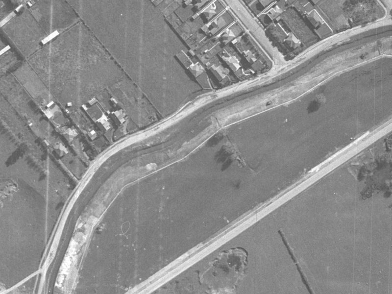 85 Ashgrove Terrace from the air, 1940-1944