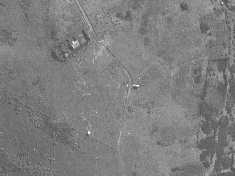 91 Huntsbury Avenue from the air, 1940-1944