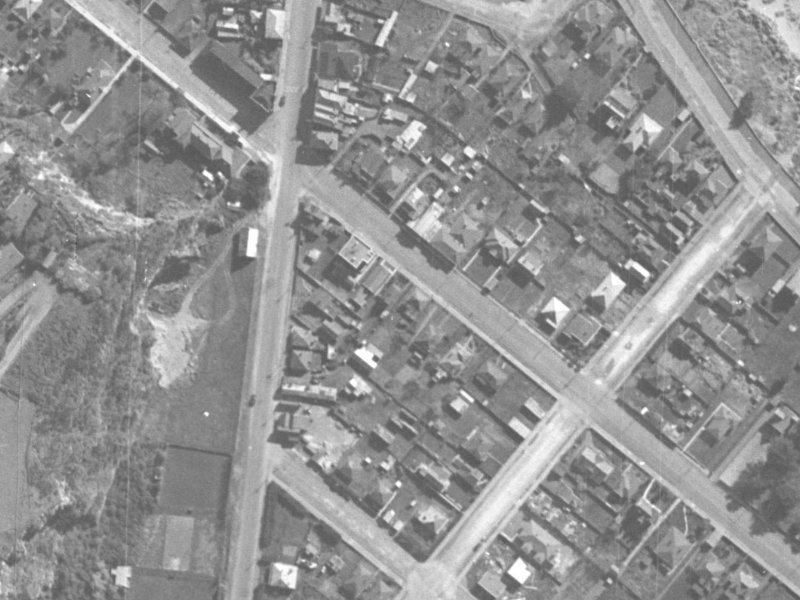 46 Nayland Street from the air, 1940-1944