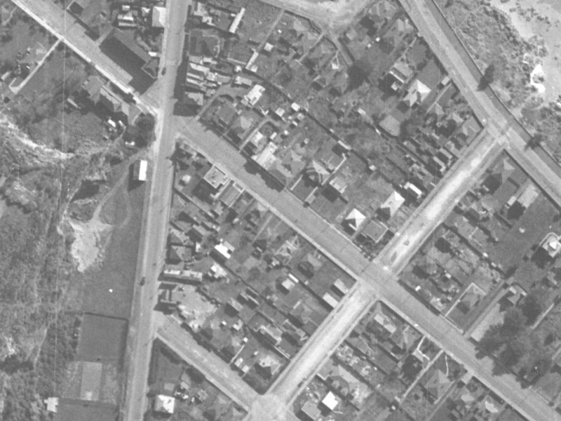 55 Nayland Street from the air, 1940-1944