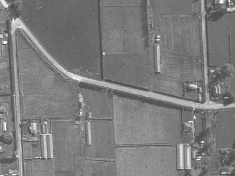 254 Port Hills Road from the air, 1940-1944