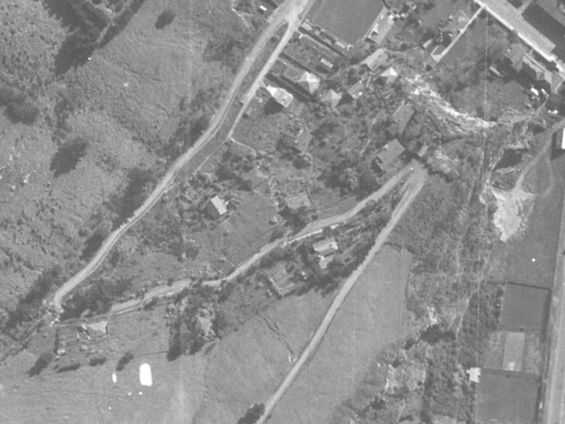 62 Richmond Hill Road from the air, 1940-1944
