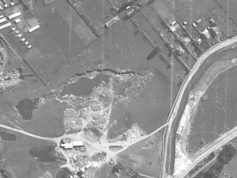 47A Ashgrove Terrace from the air, 1940-1944