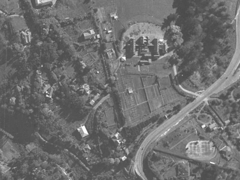 10 Heaton Rhodes Place from the air, 1940-1944