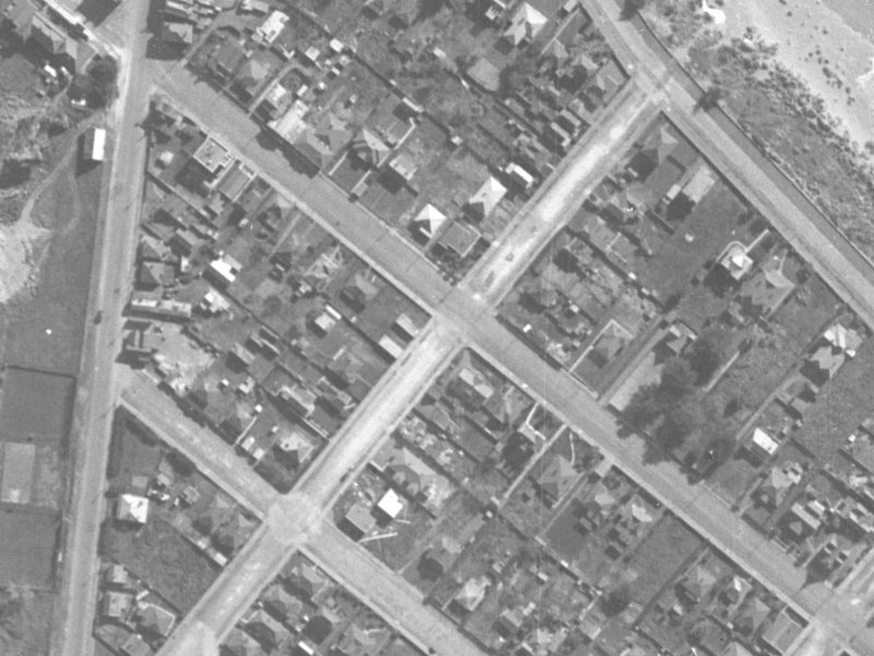 56 Nayland Street from the air, 1940-1944