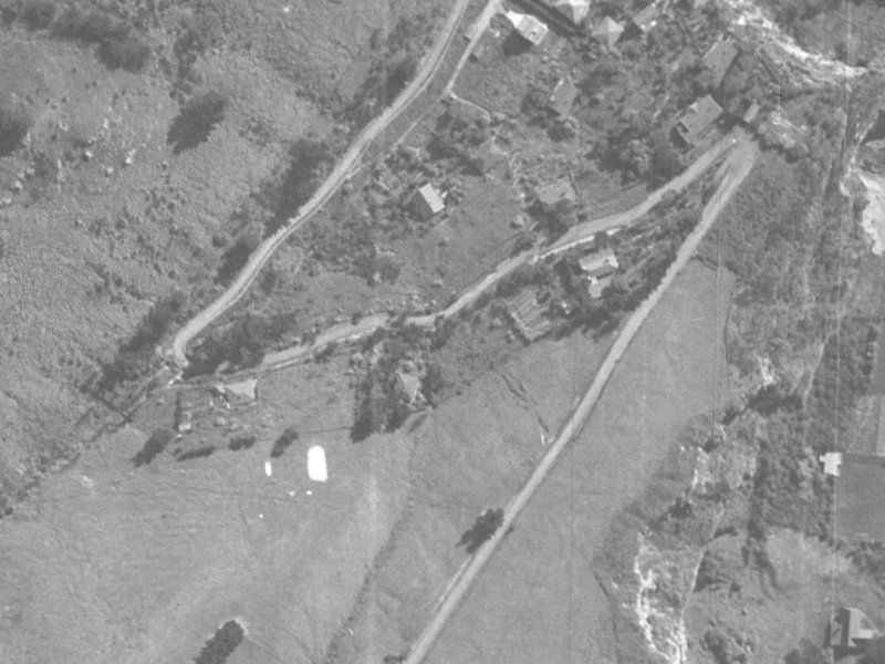 71 Richmond Hill Road from the air, 1940-1944