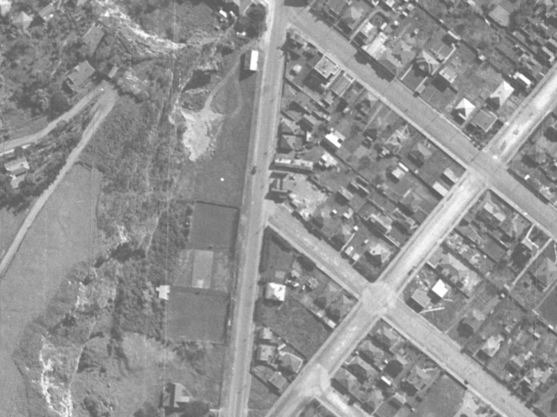 1 Wiggins Street from the air, 1940-1944