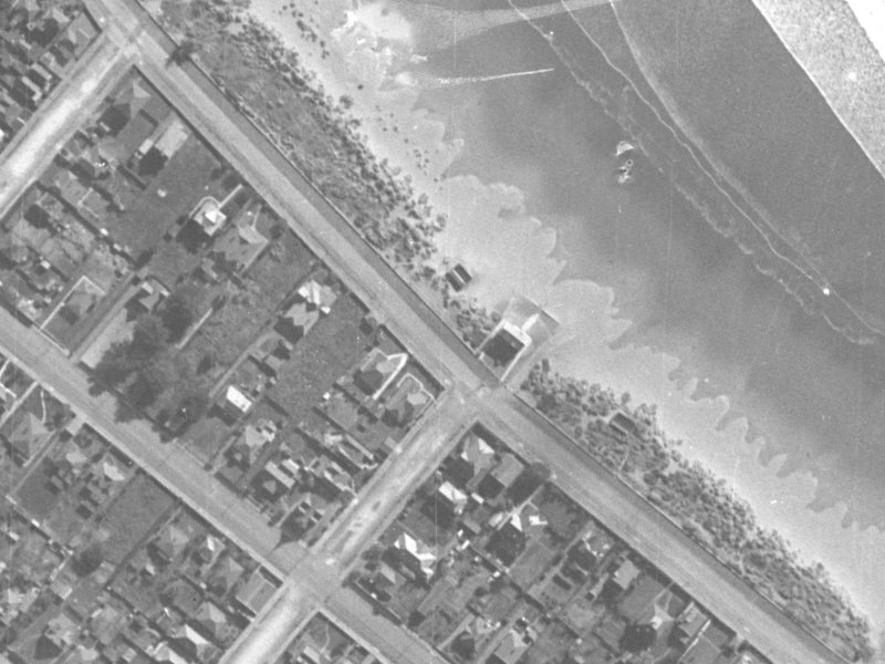 88 Esplanade from the air, 1940-1944