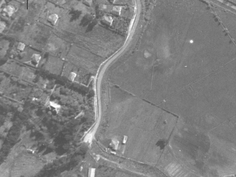 Rossmore Terrace from the air, 1940-1944