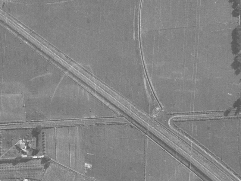58 Laing Crescent from the air, 1940-1944
