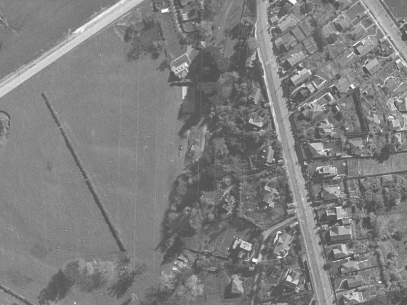 14A Hackthorne Road from the air, 1940-1944
