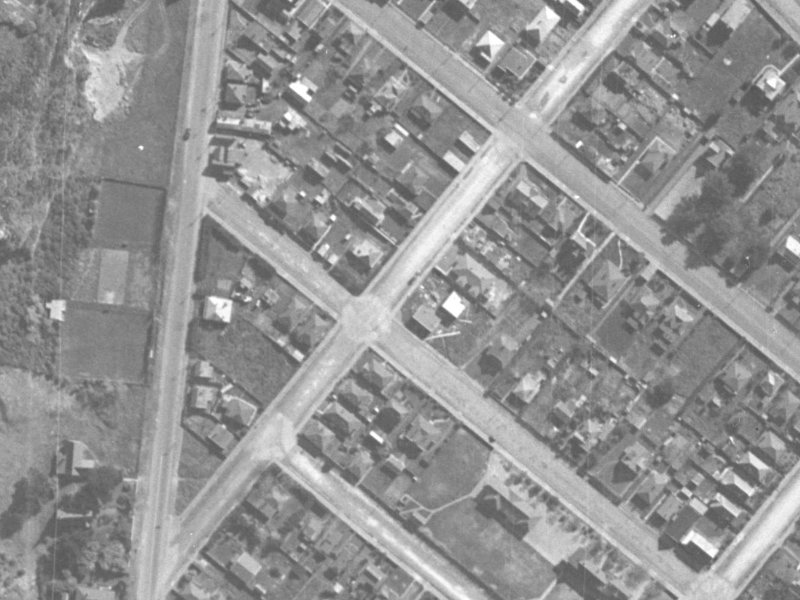 25 Stoke Street from the air, 1940-1944