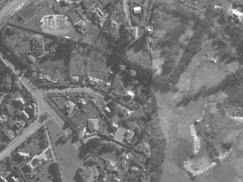 11 Whareora Terrace from the air, 1940-1944