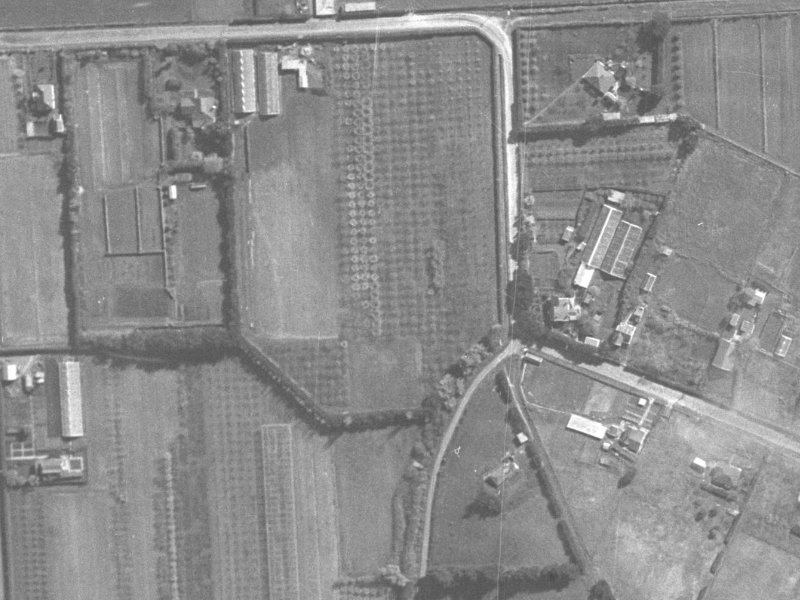 160 Port Hills Road from the air, 1940-1944