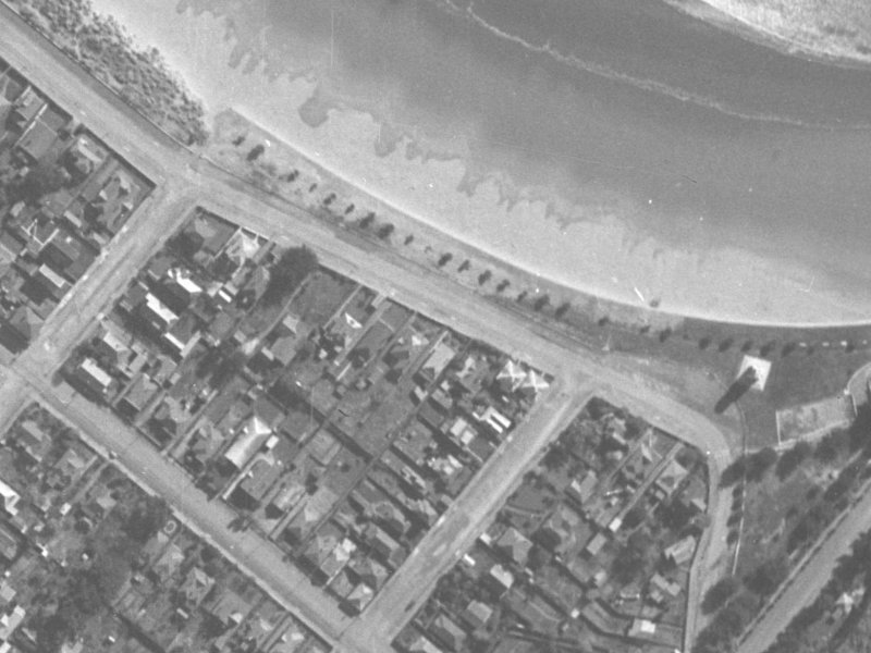 126 Esplande from the air, 1940-1944